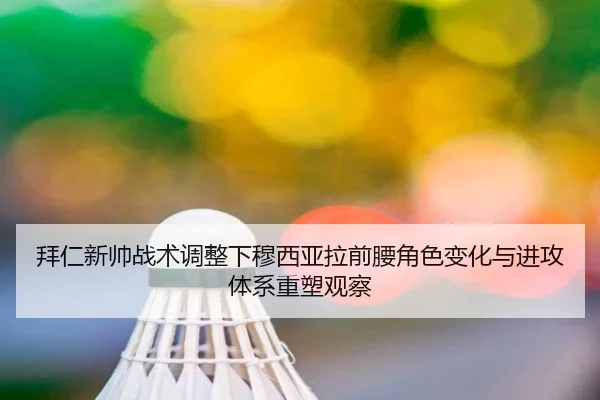 拜仁新帅战术调整下穆西亚拉前腰角色变化与进攻体系重塑观察